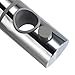 TOOGOO(R) Hand Held Chrome-Plated Shower Bracket Holder for Bathroom Slide Bar