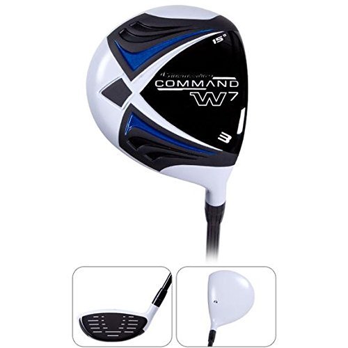 Pinemeadow Golf Men's Command W7X 3 Wood, Right Hand, Graphite, Regular