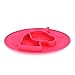 Kirecoo All in One Unicorn Silicone Placemat Reduce Slip Spill Proof Plate for children,kids,toddlers,fits all flat area,dining table (Pink)