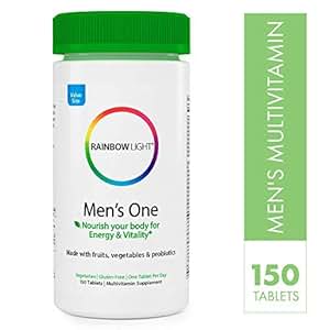 Rainbow light men’s one multivitamin Rainbow light men’s one multivitamin