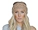 Eforstore Twist Wave Wool Knitted Women Lady Hat Headgear Crochet Headband Head Wrap Hairband