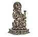 Ganesh Statue - Altar Supply Kit - 8 inch (H) Cold Cast Bronze Statue Ganpati Lord of Success ~ 100 Gram Nag Champa Incense Sticks Pack and Lotus Sri Yantra Ornament