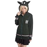 Danganronpa 2 Dangan-Ronpa Chiaki Nanami Cosplay Hooded Coat Zipper 100% cotton Hoodie Jacket (L)