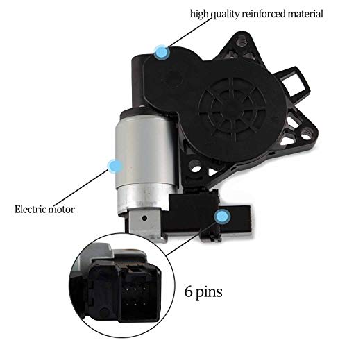 Tepeng Power Window Lift Motor fit for Mazda 3 5 6 Mazda CX-7/CX-9 Mazda RX-8,Replace part # GJ6A5958XF G22C5958XC D6515958XB (model 1)