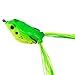Threemart Fishing Lures For Freshwater,Topwater Frog Crankbait Tackle Bass Soft Swimbait Lures Crankbaits Hard Bait (6pcs/lot)