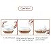 Aroma Essential Oil Diffuser - Ominihome 300ml Ultrasonic Cool Mist Humidifier - for Home Office Yoga - Wood Grain, Birthday Gift