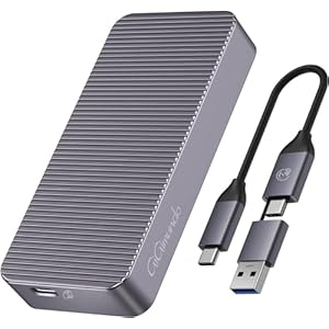 GiGimundo M.2 SSD 外付けケース40Gbps Thunderbolt 3/4 アルミ材質 AJM40C