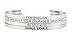 NEW Anxiety Stress Relief Stackable 4 Mantra BRACELETS Bangle Stainless Steel Silver Adjustable with Jewelry GIFT BOX Set * Gifts VALENTINE Women Mens Mom Grandma Teen Girls Personalized Best Friend