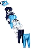 Gerber Baby Boys' 9 Piece Playwear Bundle, Safari, Onesies/Pant 0-3M, Cap 0-6M