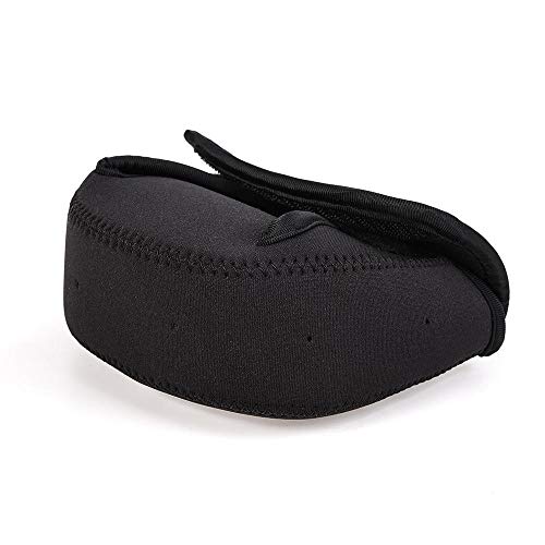 DHTOMC Angelkasten SBR Outdoor Angeln geschlitzt Spinning Reel Bag Tackle Reel Schutztasche Schwarz Angeln Rig Box… – Bild 4