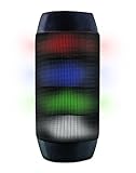 Aduro AMPLIFY LED Bluetooth Wireless Speaker - Color Changing Rave Light Show Party Speaker (BrightSound XL) (Electronics)