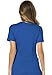 WW Revolution by Cherokee WW610 Women's Mock Wrap Scrub Top, Royal, L