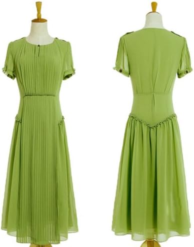 Amazon Co Jp 少女時代 グッズ 春夏ワンピース 少女時代 ユナさん 愛用ワンピ シフォンプリーツワンピース ロング ワンピース モデル スタイルワンピース Xs 服 ファッション小物