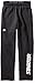 Starter Boys Open-Bottom Sweatpants, Black with White Logo, L (12/14)