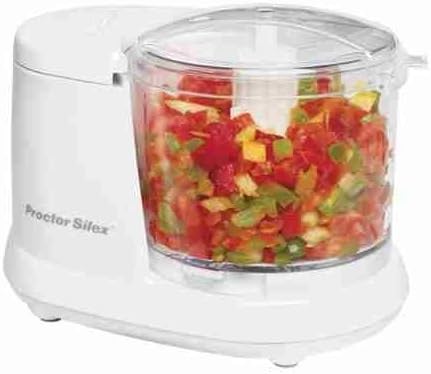 Procter Silex 1-1/2-Cup Food Chopper, White