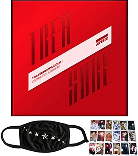 ATEEZ -Treasure Epilogue : Action To Answer [A ver] CD+Photo Booklet+Sticker+Post Cards+Photo cards+Treasure Card+Treasure Film+ Folded Poster+Polaroid+Kpop Idol+Extra Photo (Epilogue A version)