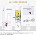 Portable Blender,USB Rechargeable Personal Smoothie Blender Mini Juicer Cup 480ML Fruit Juice Mixer Small Travel Blender for Shakes and Smoothies with Stainless Steel 6-Blades, FDA BPA Free (White)