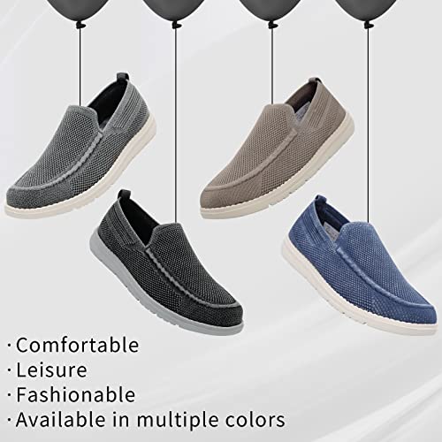 1TAZERO Men Slip On Shoes Loafer with Arch Support Insoles,Men Casual