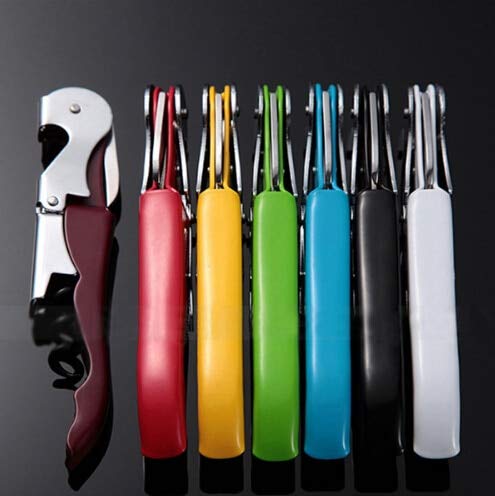 Tool Aids - 1pc Waiter 39 S Wine Bottle Opener Corkscrew Knife Pulltap Double Hinged Fz2417 8uhw - Professional Electric Punch Yoss Opener Mouth Biscuit Corkscrew Shock Earphon