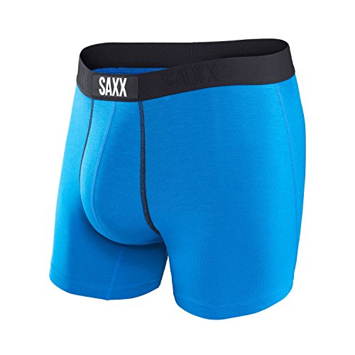 Saxx Mens Vibe Modern Fit Boxers Underwear X-Large Electric
