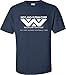X-Large Navy Blue Adult Weyland Yutani Corporation Alien Company Science Fiction T-Shirt