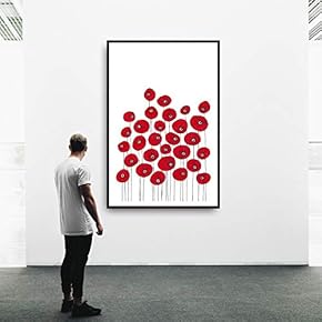 signwin Framed Canvas Wall Art Beautiful Leaves Canvas...