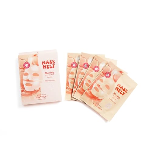 TONYMOLY Mask Melt Blurring Hydrogel Overnight Face Mask 4-Pac... 41juZz7I CL