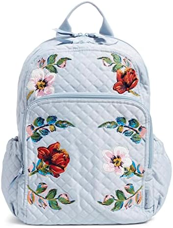 Amazon.com | Vera Bradley Essensial Large Backpack Vineyard  display picture 2
