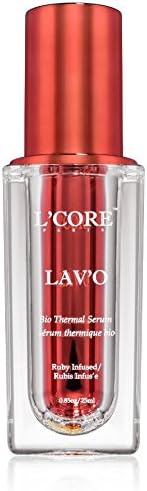L'core ParisThermal Serum Lavo Bio Collection - For Instant Heating Effect, Open Pores, Penetrate Deep Layers of Skins, Absorb Oils, Toxins and Dirt - 0.85oz/25ml