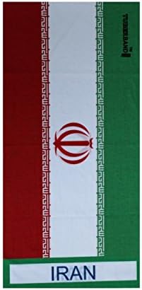 Seamless Multifunctional Unisex IRAN Country Flag Bandana, Unique Design with Country Name Printed . Microfiber. Outdoor Sport Head Band. One Size Fits Most .UV Protection, Strong, Durable, Soft, Breathable, Absorbent, Can Be Used As Hairband, Wrist Band,neckerchief,cap,face Mask,balaclava,hood,sun Guard , Hat Liner and More.