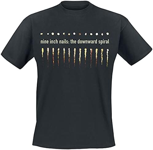 Nine Inch Nails TシャツM TheDownwardSpiral Amazon.com: Nine Inch Nails T Shirt The Downward Spiral Band Logo