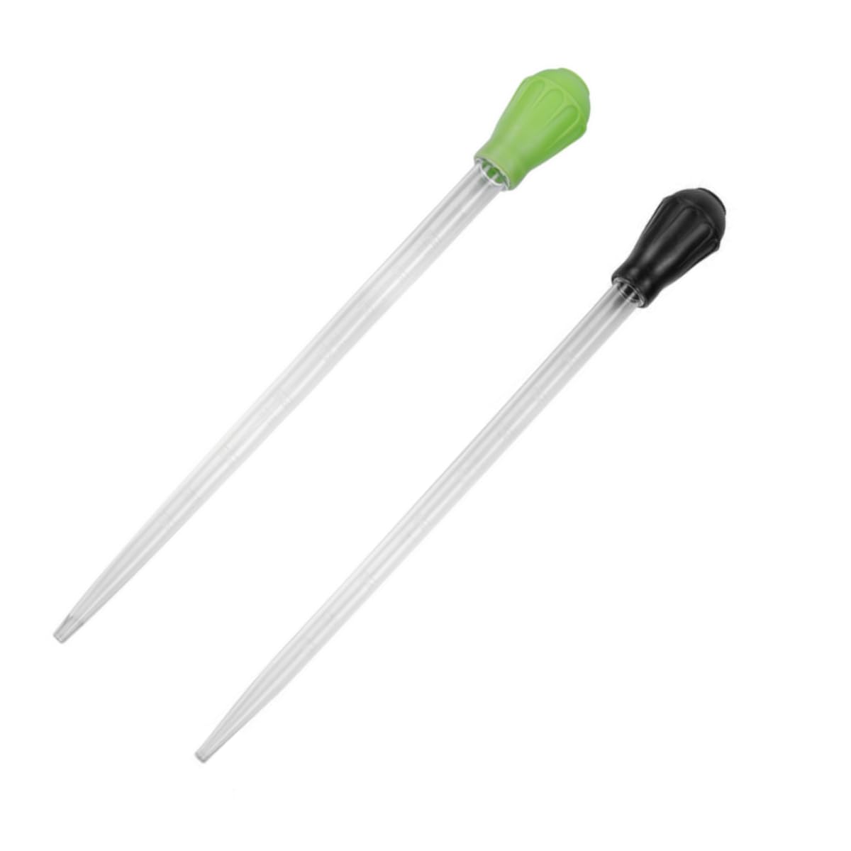 View 1 of 18.7in Long Manual Coral Fish Feeder/Water Changer/Waste Remover,50ml Pipette for Fish Tank Coral Cleaning Food Feeder Syringe Aquarium Clean Tool 2pcs