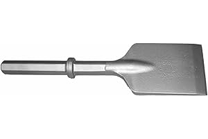 CHAMPION CHISEL WORKS 5" Wide Asphalt Cutter - 1-1/4" x 6" Hex Shank with 11" Under Collar Length - Champion Chisel - Heavy Duty for Moderate to Heavy Concrete Demolition