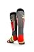 Foot Traffic Men's Novelty Socks, Funny Beverage-Themed Socks for Men, Sizes 7–12, Bloody Mary