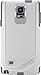 OTTERBOX Samsung Galaxy Note 4 Case Commuter Series - Frustration FRĒe Packaging - Glacier (White/Gunmetal Grey)