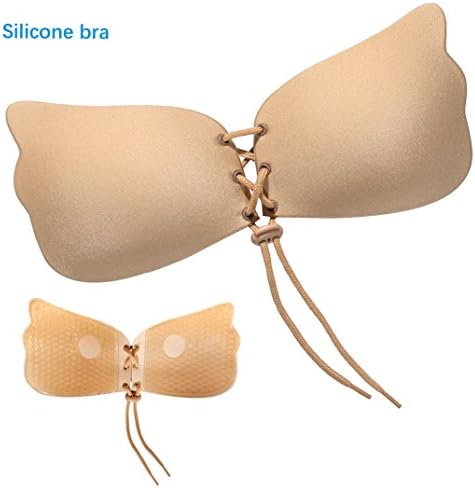 Evelin Hand Type Push up Bra, Invisible No Rims No Bracelet Bra