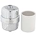 One-Year Chlorine Removing Shower Filter - Ultimate Filters And Cartridge To Remove Harmful Chemicals - Showerhead Softener For Hard Head Water - Chrome