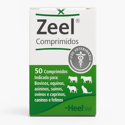 Zeel Uso Veterinário Heel-vet Redução da Dor Articular e Muscular Melhora da Mobilidade Condroregenerador Casa Buritis (50 Comprimidos)