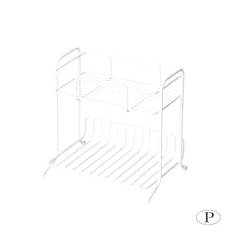 【クリックで詳細表示】パール金属 ブランキッチン 調味料ラック(2段) HB-3607 【人気 おすすめ 通販パーク】
