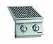 Bull Outdoor Products 30009 Natural Gas Slide-In Double Side Burner, Front and Back Design