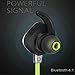 Bluetooth Headsets - Alysia Earphones V4.1 Bass Wireless Earbuds Lightweight Noise Cancelling Headphones Mini Secure In Ear Hooks Sports Earphones APT-X Stereo Headset w/Mic Dual Battery