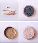 DDGAO Felt Floor Cups 4x Dark Wood Small 44mm Protect Floors from Scratches view 2