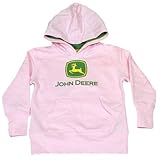 John Deere Baby Stuff John Deere Little Girls Hooded Sweatshirt Pink