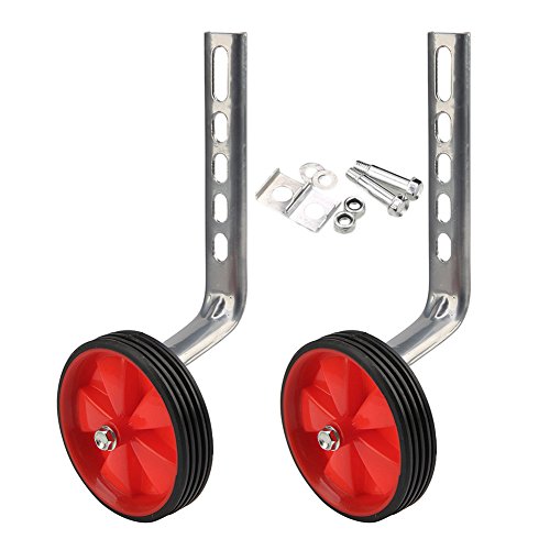 Bicycle Training Wheels for Kids 12-20 inch Universal Kid Bike Stabiliser-Red