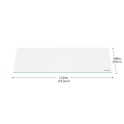 LANDEN 4mm Thick Clear Glass Aquarium Lid, Includes