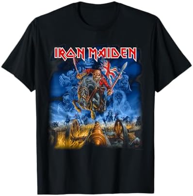 Amazon.com: Iron Maiden Nine Eddies T-Shirt : Clothing, Shoes