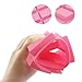 Tomnk 3pcs 20-Cavity Rectangle Silicone Handmade Soap Mold Silicone Mold for Making Soap Candy Chocolate Cake, with Sealable Bags for Decoration Design (Rectangle)