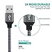 Everdigi iPhone Charger Nylon Braided Lightning Cable Compatible with iPhone 7 7Plus SE 6s 6 6Plus 5s 5c 5 iPad (3Pack 3FT)