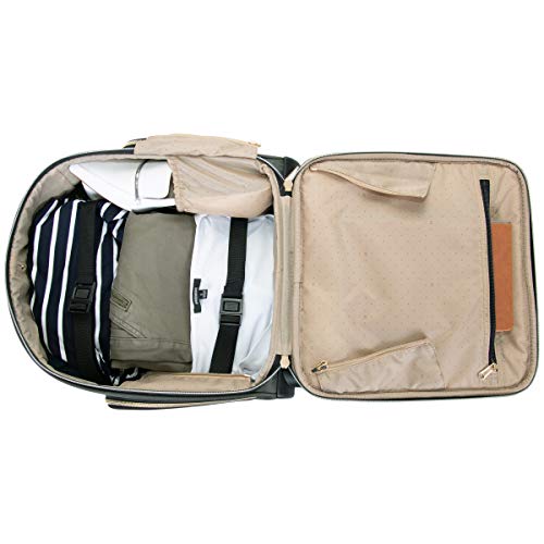 Cole Reaction Women's Chelsea Luggage Chevron Softside 8Wheel