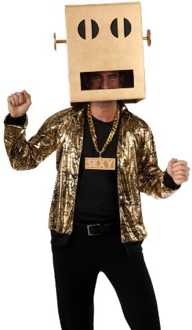 LMFAO Robot Pete Headpiece One Size
